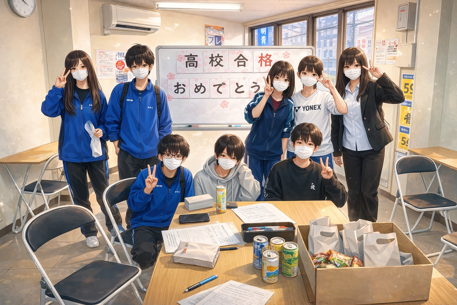 沖縄県公立高校入試、合格発表！！